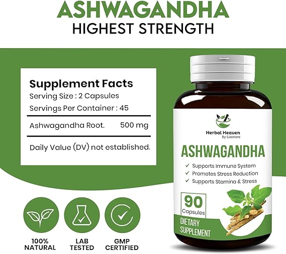 Natural Ashwagandha Capsules