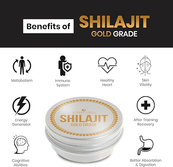 Gold Grade 100% Pure Shilajit - 30G