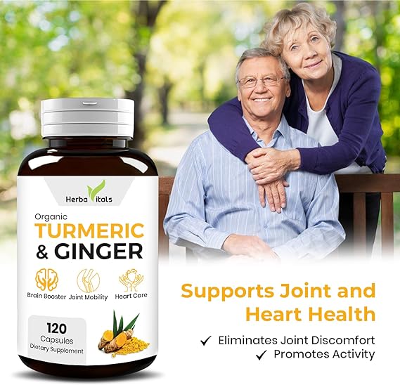 Turmeric and Ginger Supplements