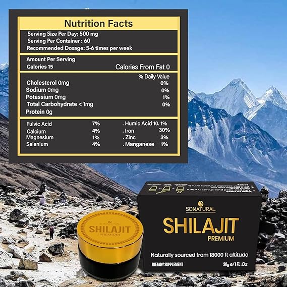 Premium Grade Pure Himalayan Shilajit - 30g