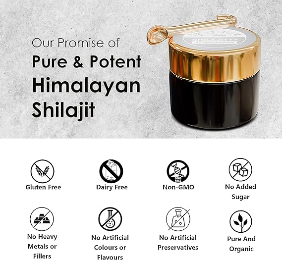 Organic Himalayan Shilajit Resin