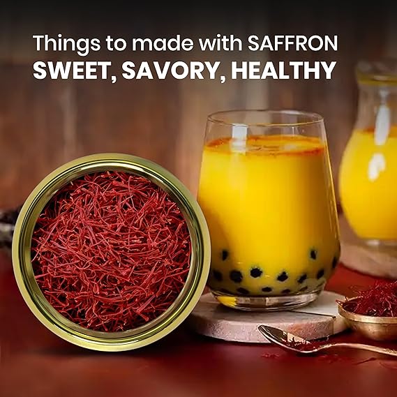 Organic Saffron Threads - 2G (Handpicked All Red Threads)