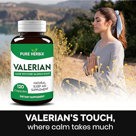 Valerian Root Capsules 500mg - 120 count